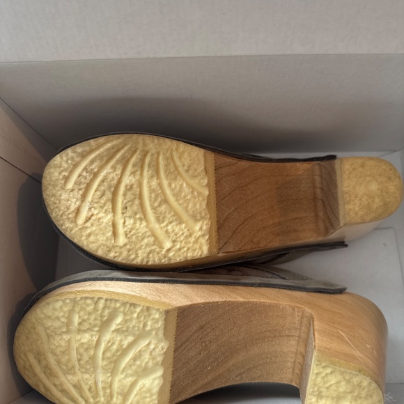 NO.6 shearling clogs NWT - Picture 3 of 6